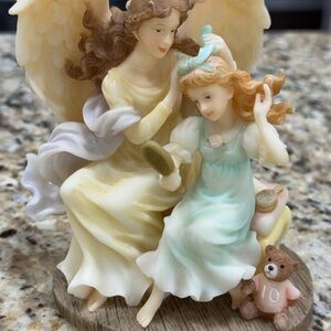 Seraphine Angelic Figurine with Pastel Hues